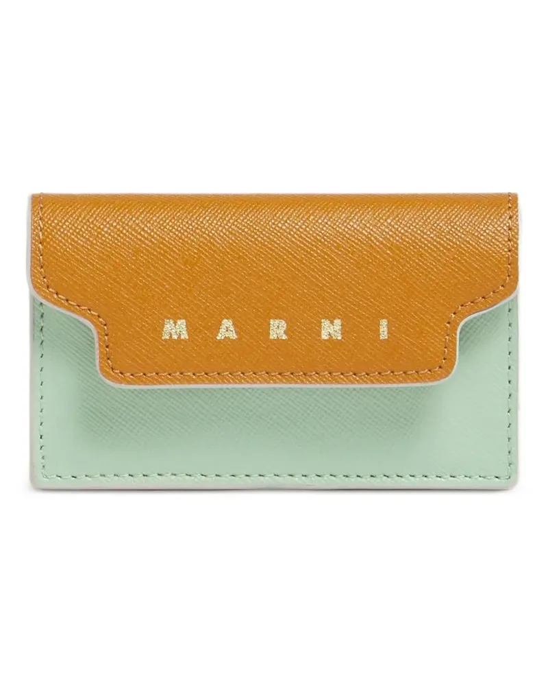 Marni Portemonnaie aus Saffiano-Leder - Braun Braun