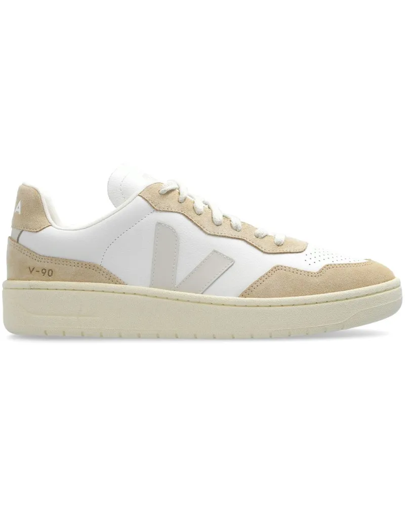 VEJA V-90 Sneakers - Weiß Weiß