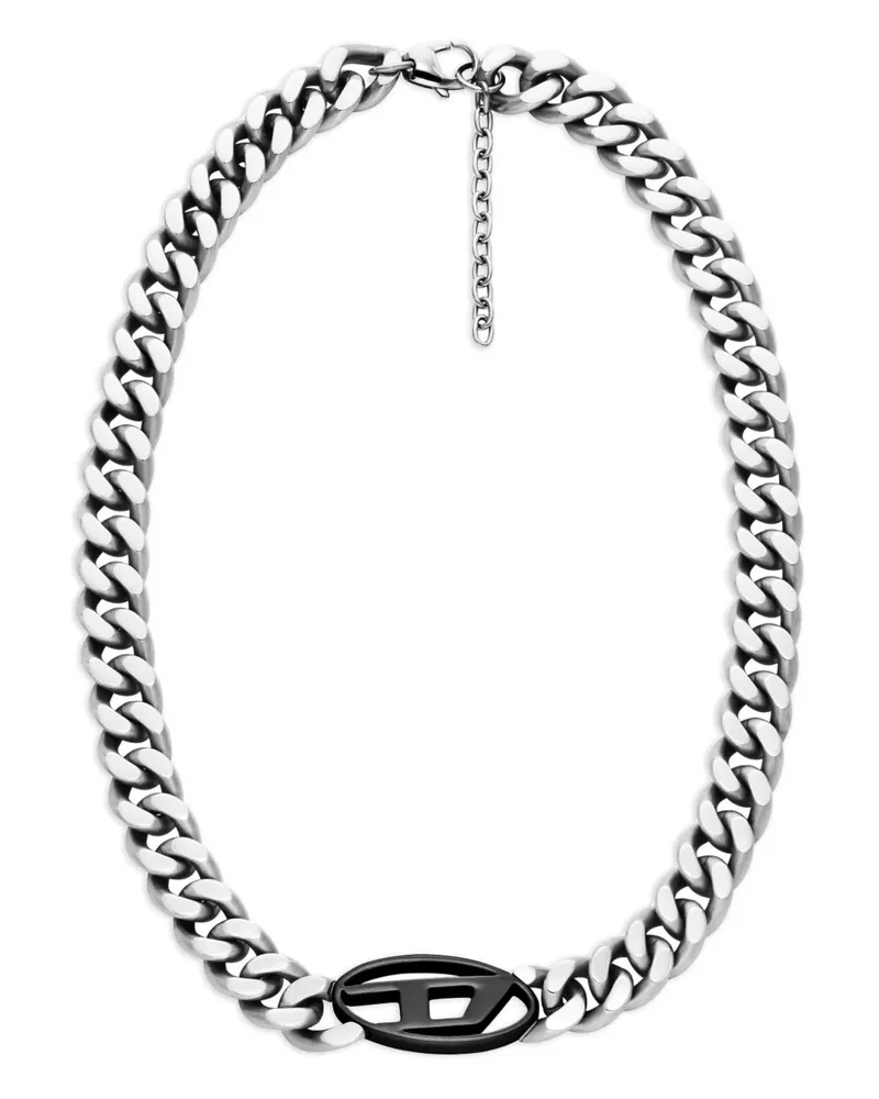 Diesel Panzerkette mit Logo - Grau Grau