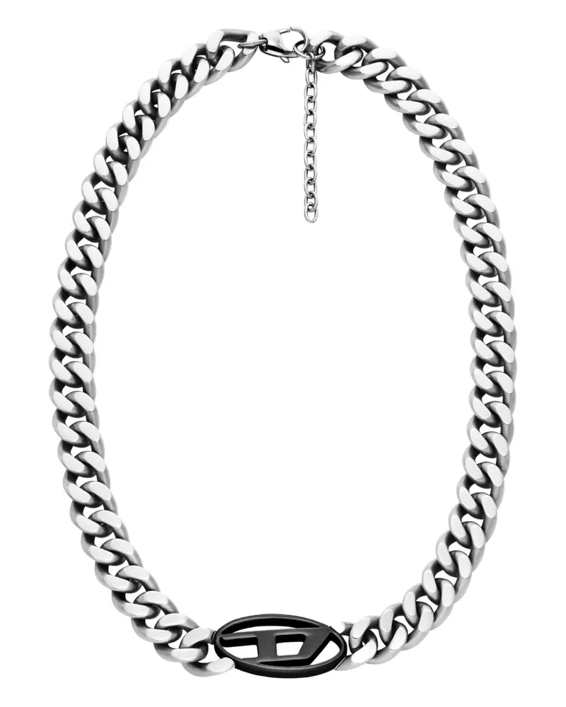 Diesel Panzerkette mit Logo - Grau Grau