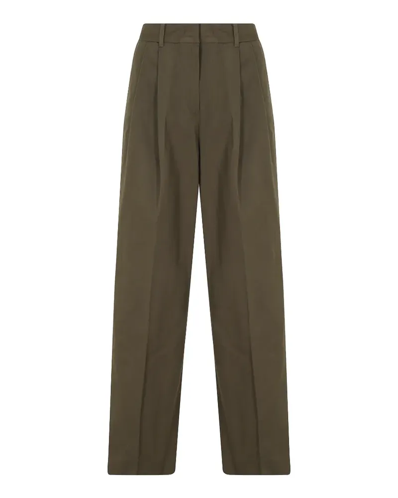 Dunst pleated wide-leg trousers - Grün Grün