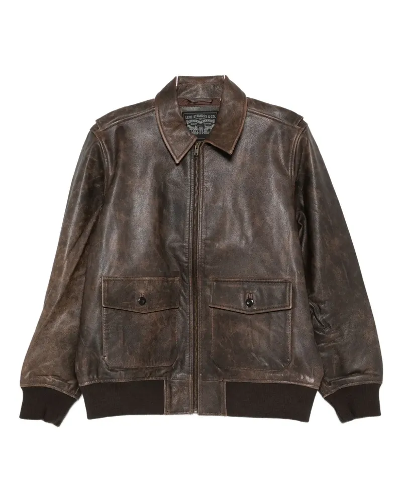 Levi's Mantel aus Leder - Braun Braun