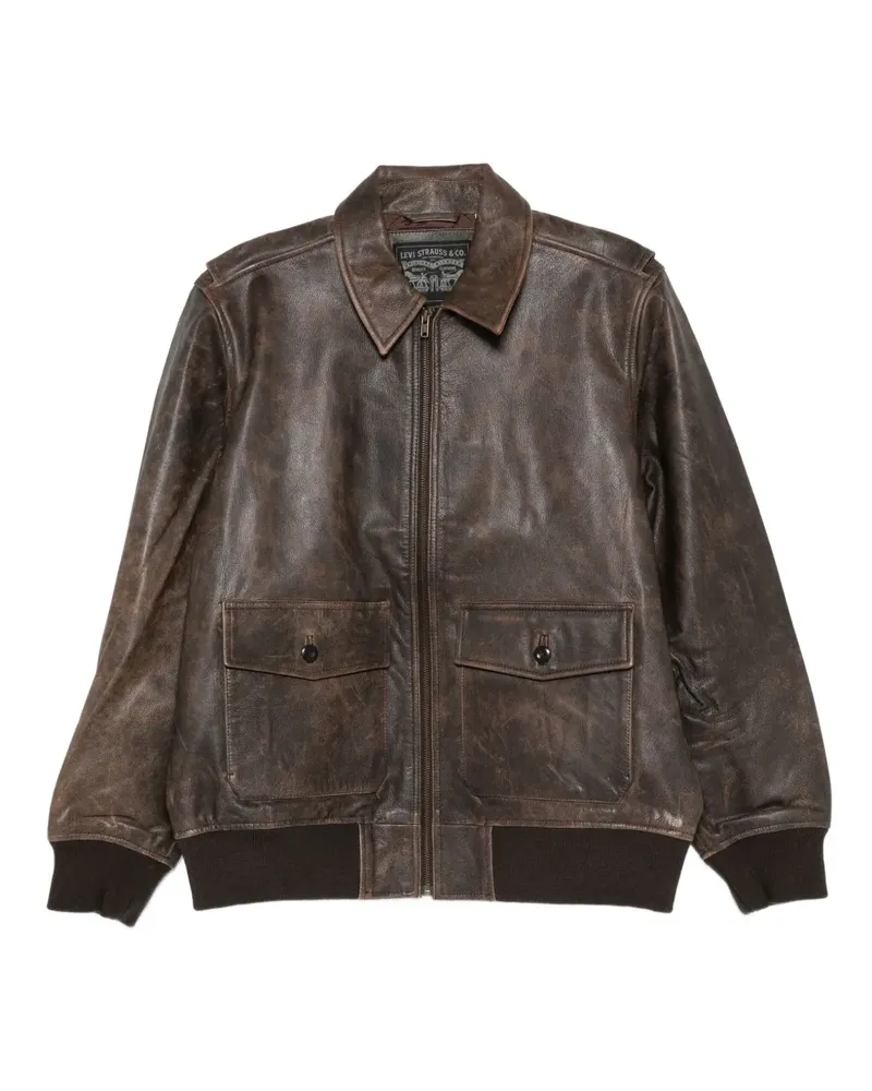 Levi's Mantel aus Leder - Braun Braun