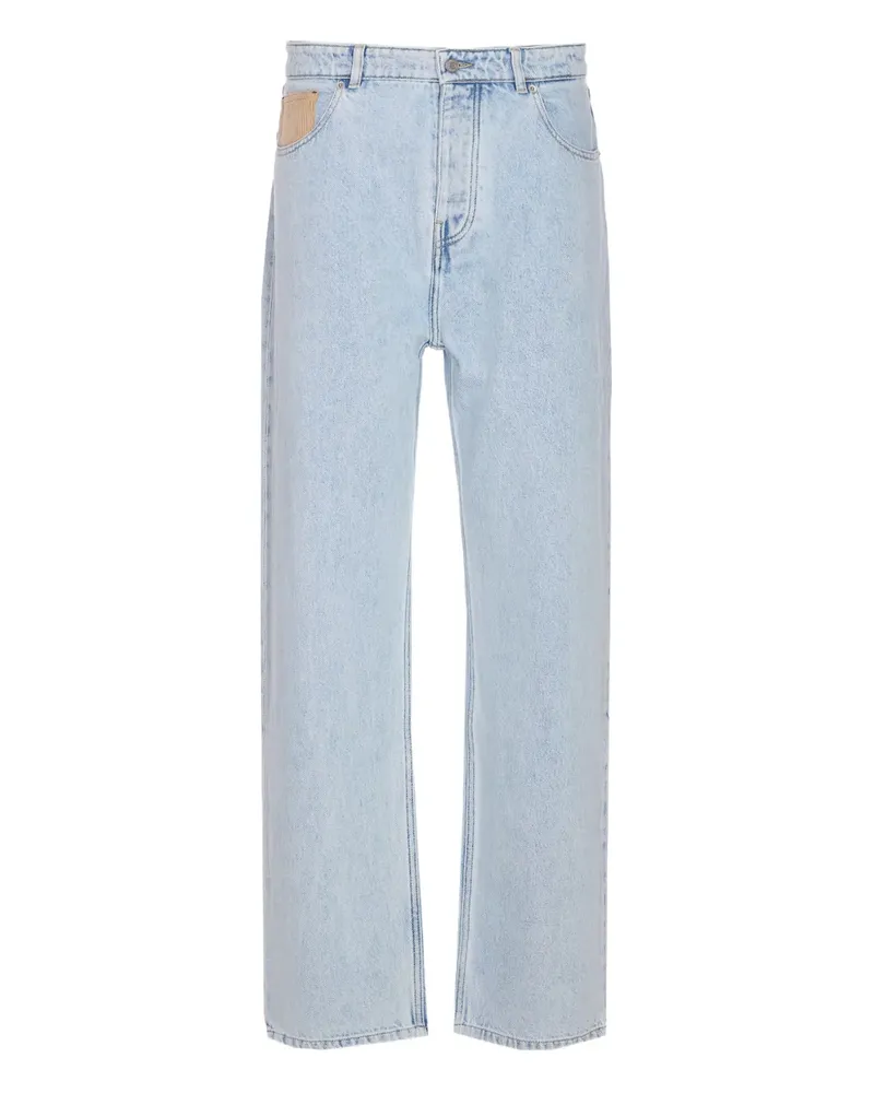Drôle de Monsieur Jeans mit Cordtaschen - Blau Blau