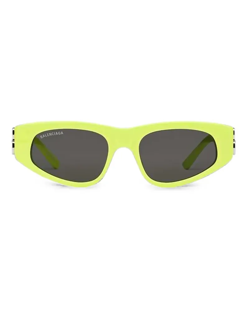 Balenciaga Dynasty Sonnenbrille - Gelb Gelb
