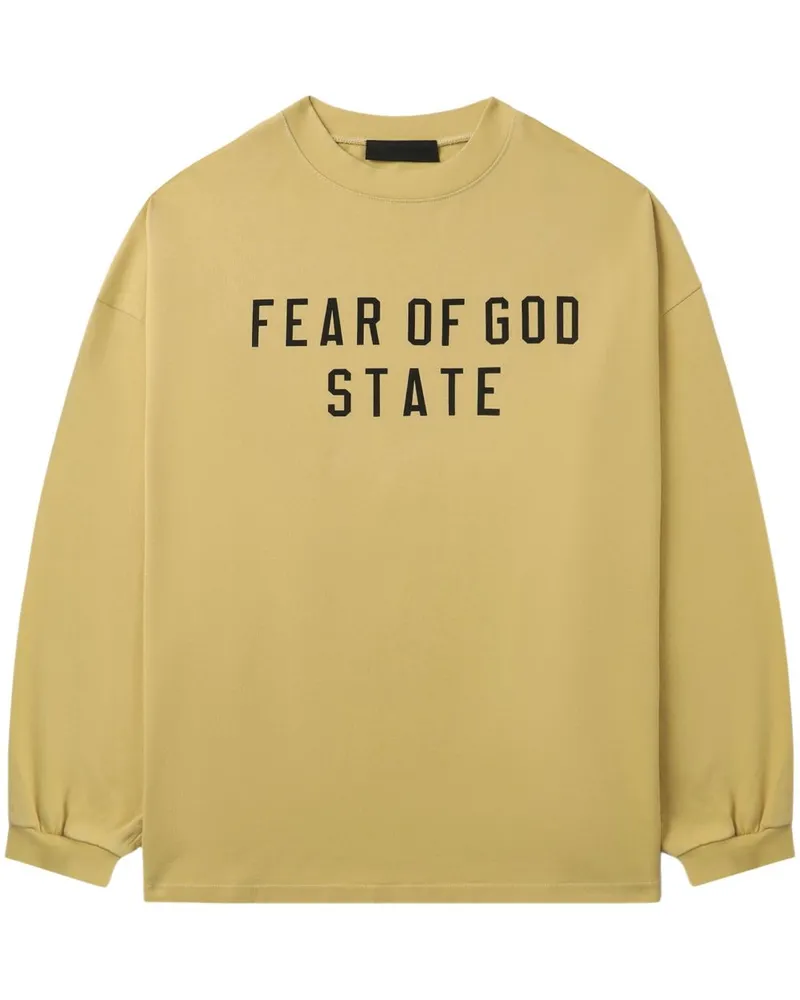 Fear of God T-Shirt mit Logo-Print - Gelb Gelb