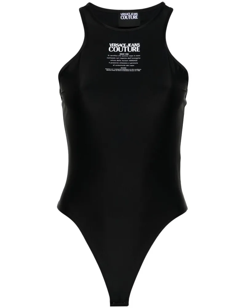 Versace Jeans Warrant Body mit Logo - Schwarz Schwarz