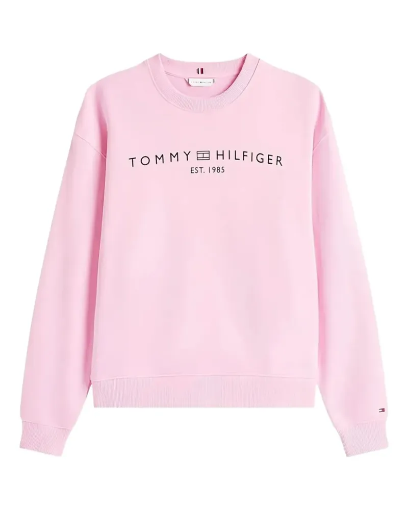 Tommy Hilfiger logo-embroidered sweatshirt - Rosa Rosa