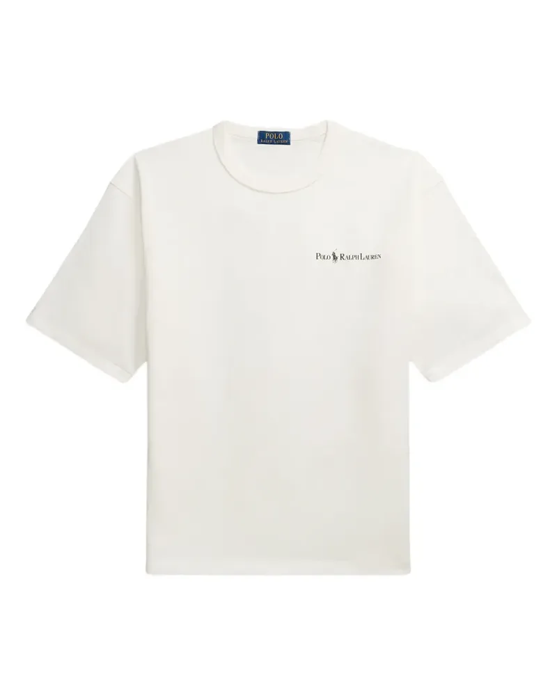 Ralph Lauren logo-detail T-shirt - Nude Nude