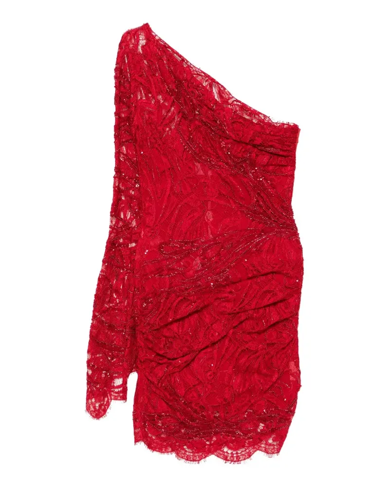 Emilio Pucci Asymmetrisches Kleid - Rot Rot