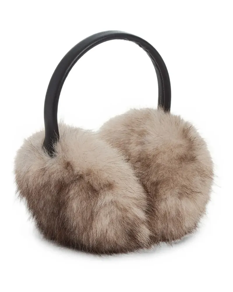 APPARIS Ohrenschützer aus Faux Fur - Grau Grau
