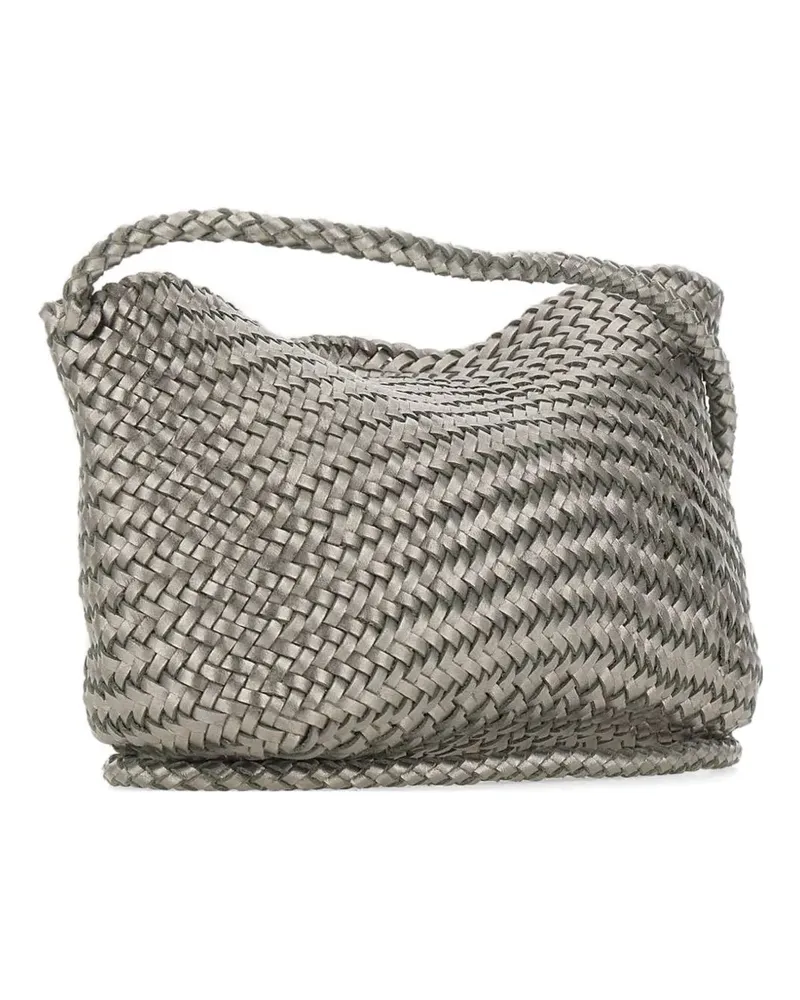 Dragon Diffusion Corsina interwoven shoulder bag - Grau Grau
