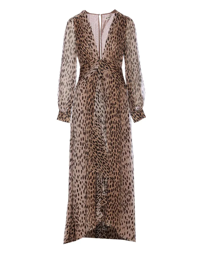 RIXO Meera Kleid - Braun Braun