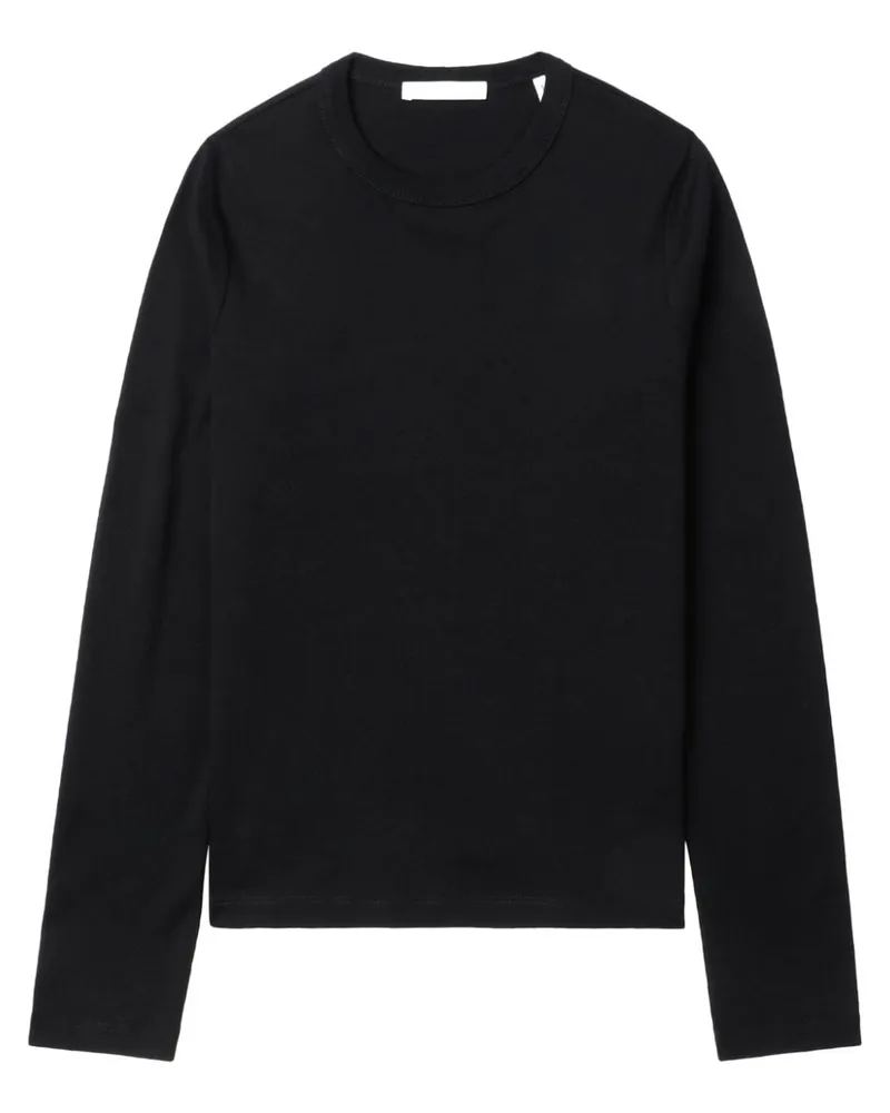 Helmut Lang T-Shirt mit Logo-Print - Schwarz Schwarz