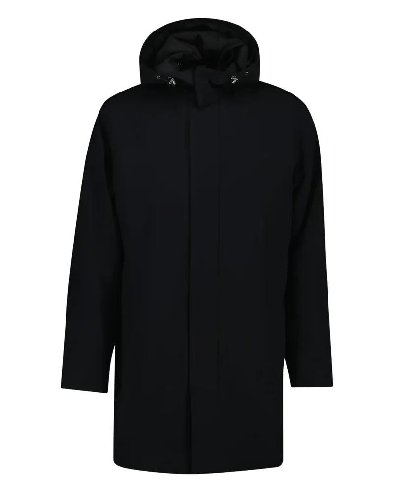 Gant hodded coat - Schwarz Schwarz