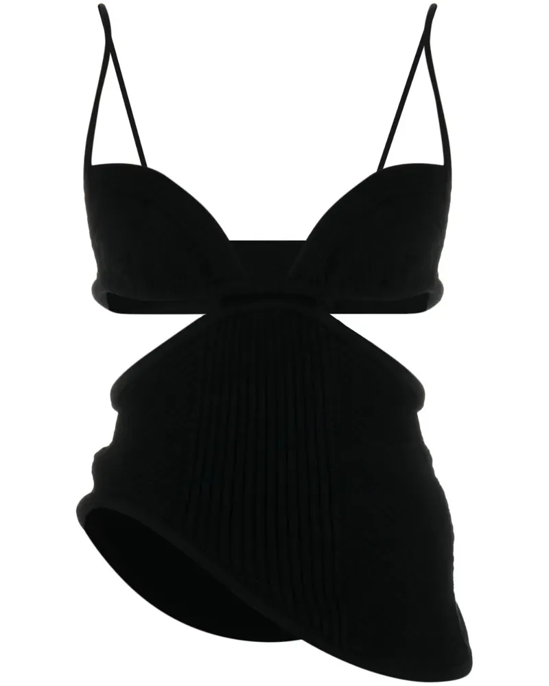 OFF-WHITE Geripptes Strickoberteil - Schwarz Schwarz