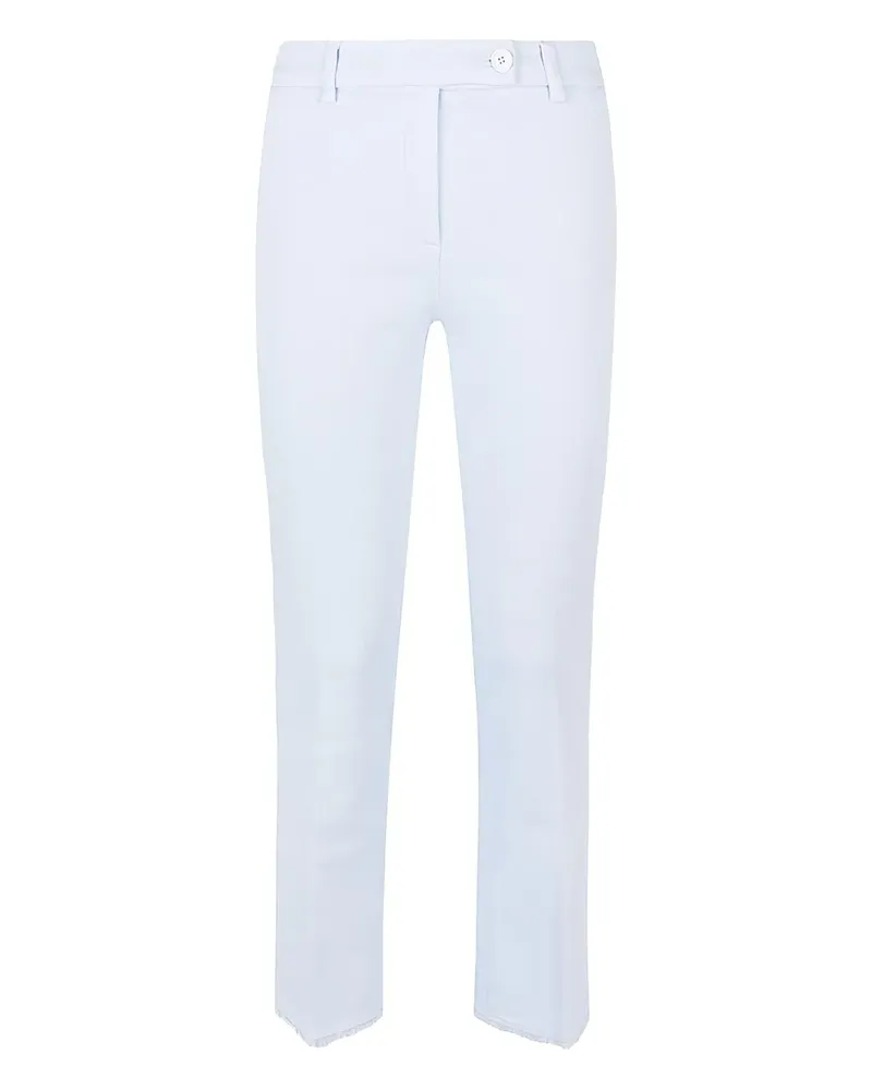 VIA MASINI 80 straight-leg trousers - Blau Blau
