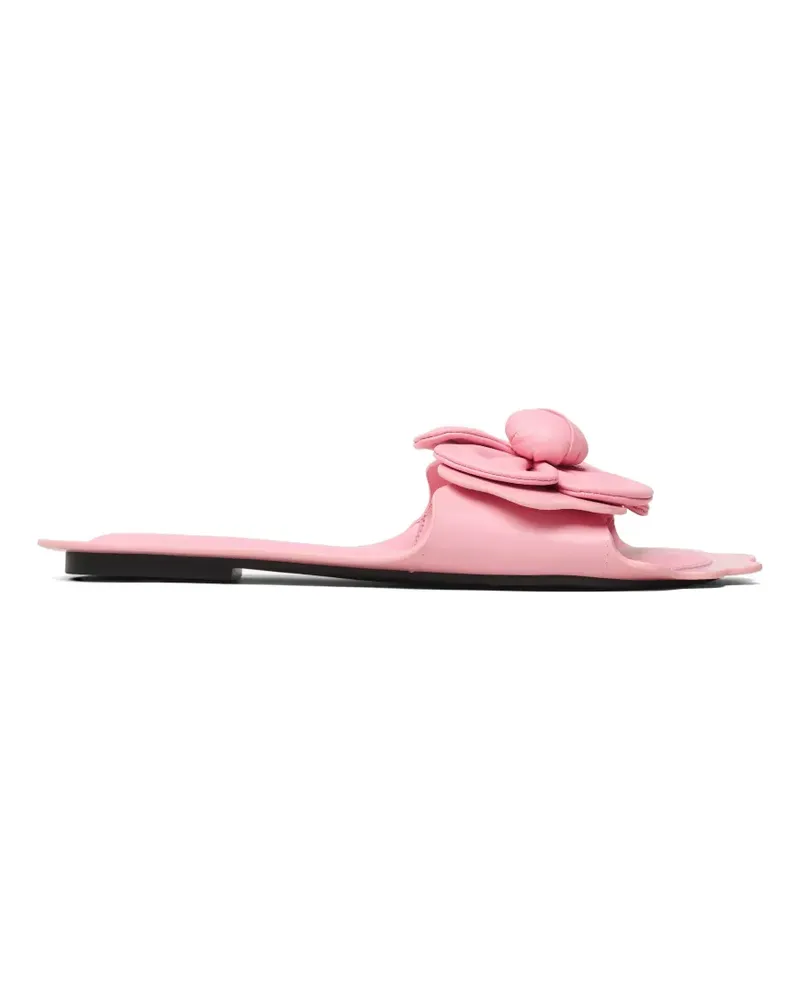 Marc Jacobs Daisy floral-appliqué sandals - Rosa Rosa