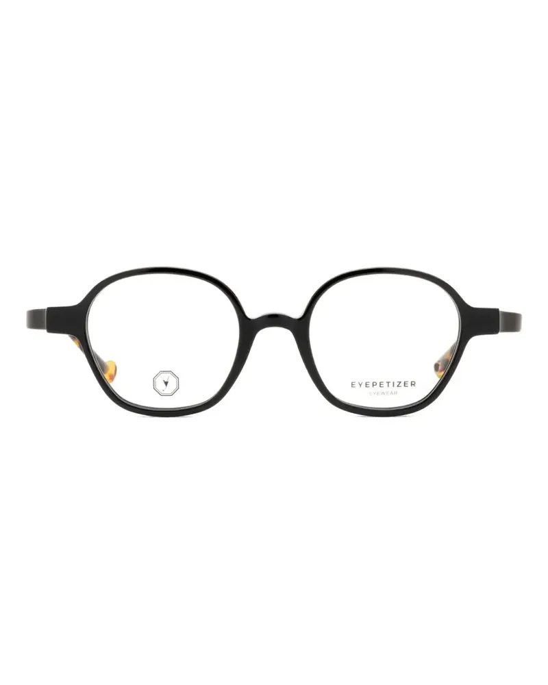 Eyepetizer Ventura round-frame glasses - Schwarz Schwarz