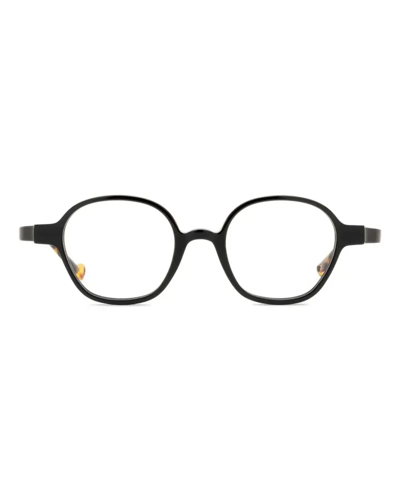 Eyepetizer Ventura round-frame glasses - Schwarz Schwarz
