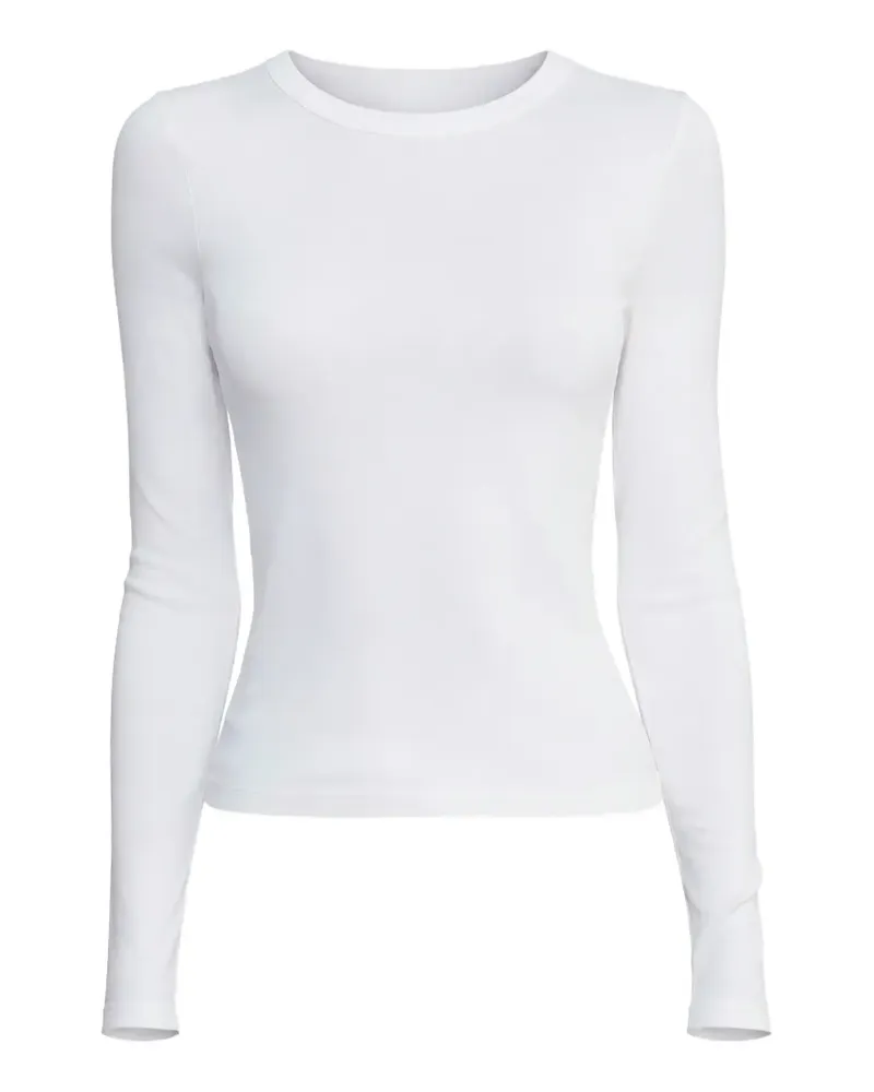 Enza Costa Supima cotton T-shirt - Weiß Weiß