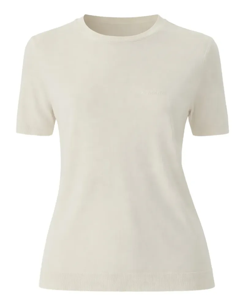 Patrizia Pepe crew-neck T-shirt - Nude Nude