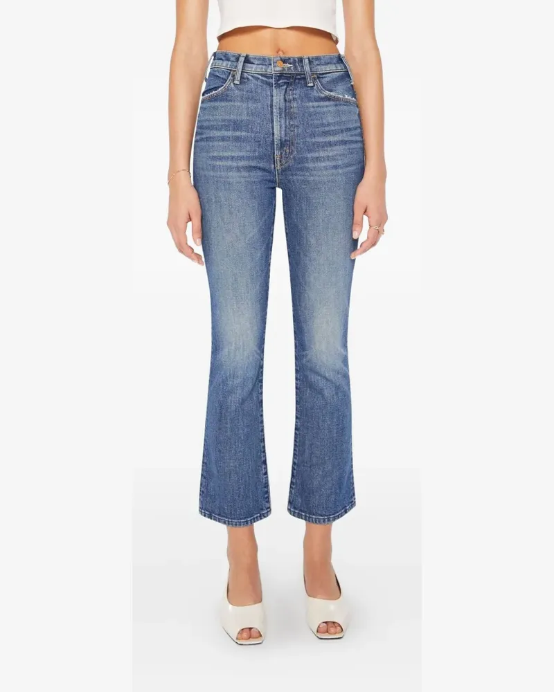 Mother Hustler Ankle jeans - Blau Blau