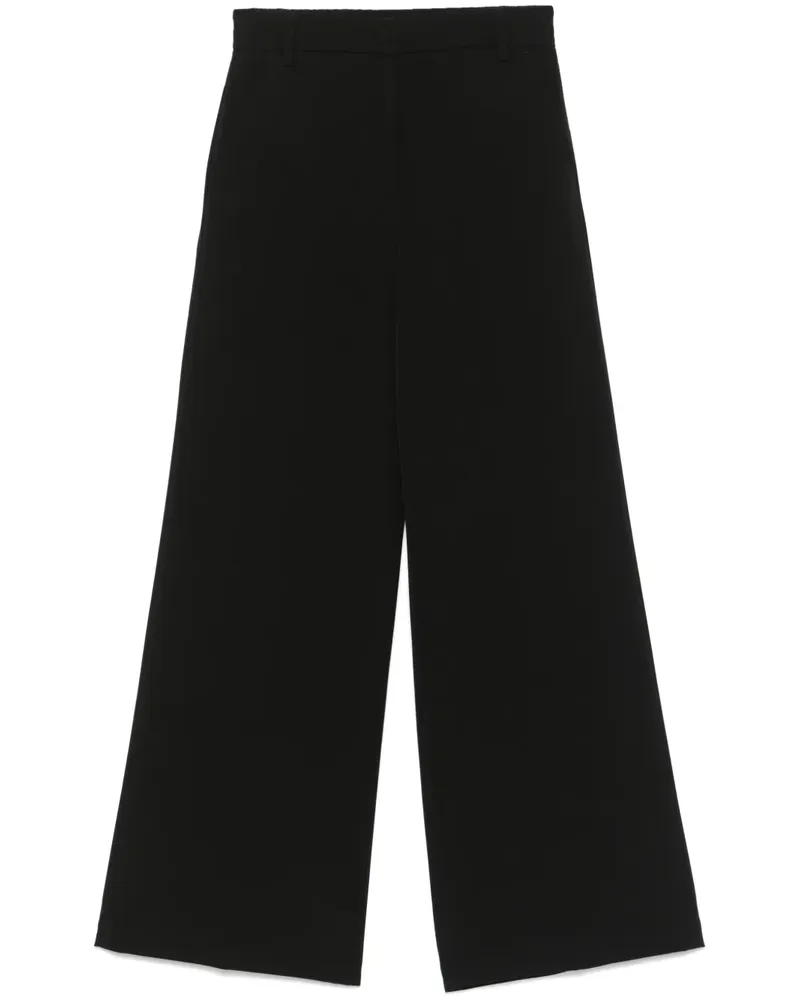 Liu Jo Hose mit geradem Bein - Schwarz Schwarz