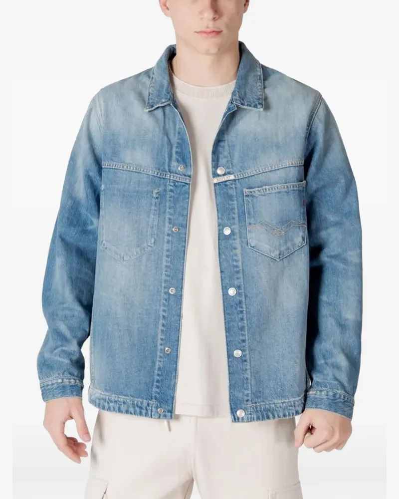 Replay Anbass denim jacket - Blau Blau
