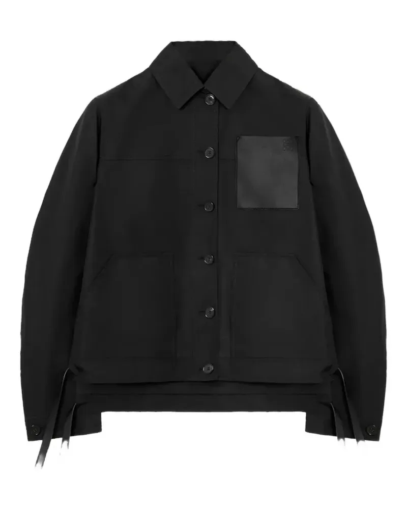 Loewe button-fastening pocket jacket - Schwarz Schwarz