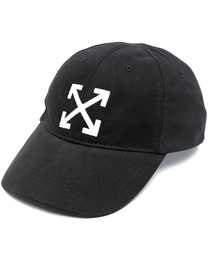 OFF-WHITE Baseballkappe mit Arrows-Motiv Schwarz