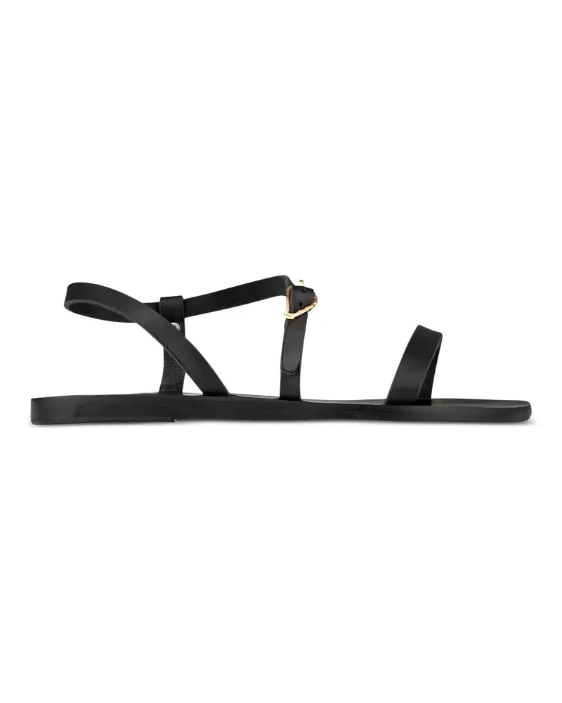 Ancient Greek Sandals Flache 'Niove' Sandalen - Schwarz Schwarz
