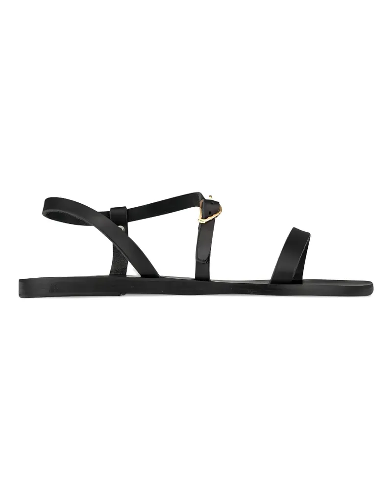 Ancient Greek Sandals Flache 'Niove' Sandalen - Schwarz Schwarz