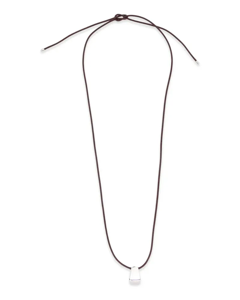 Missoma Lucy Williams Arco Cord Halskette - Silber Silber