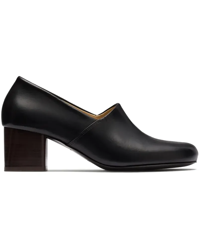 Christophe Lemaire Anatomic Pumps 55mm - Schwarz Schwarz
