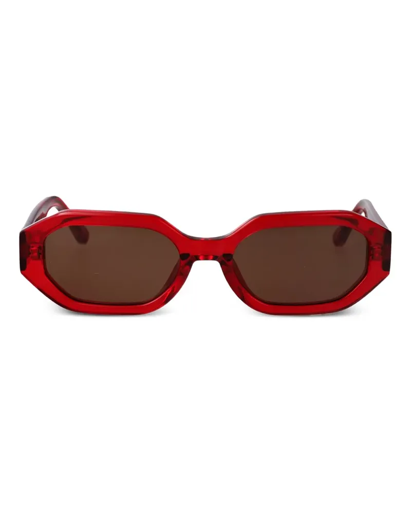 ATTICO x Linda Farrow Irene Sonnenbrille - Rot Rot