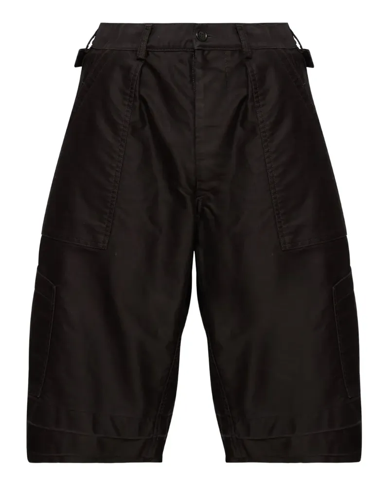 Maison Margiela Utility-Shorts aus Baumwolle - Schwarz Schwarz