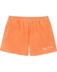 SPORTY & RICH Italic Logo Joggingshorts Orange