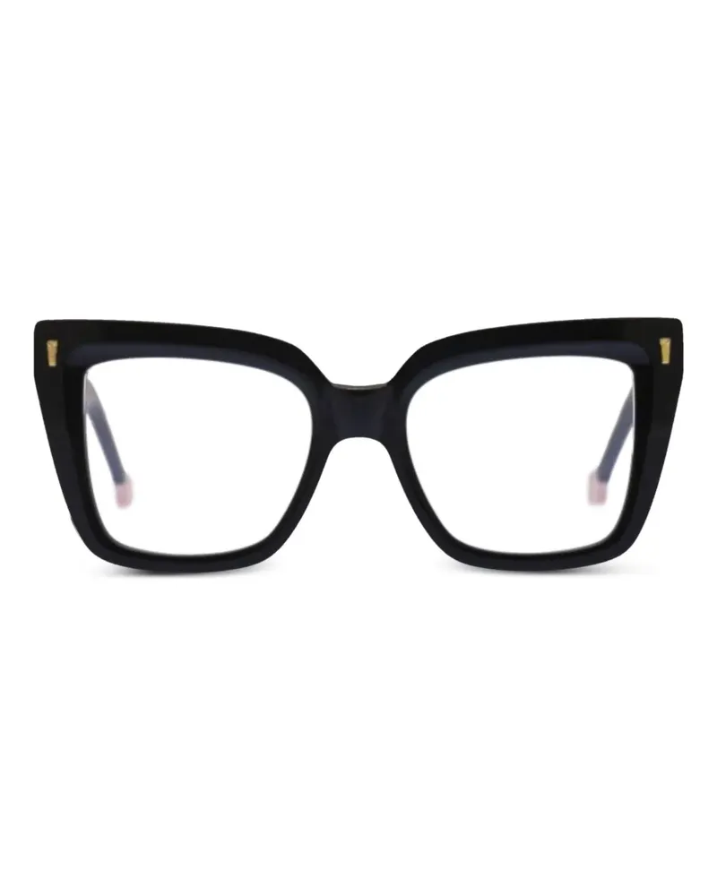 Kyme Brille mit Butterfly-Gestell - Schwarz Schwarz