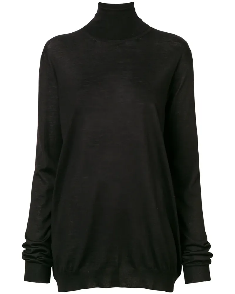 Prada Pullover mit Rollkragen - Schwarz Schwarz