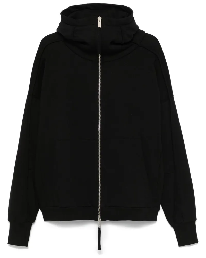 THOM KROM Jersey-Hoodie - Schwarz Schwarz