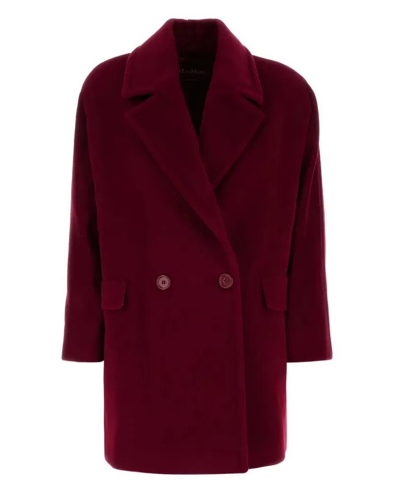 Max Mara Doppelreihiger Molo Blazer - Rot Rot