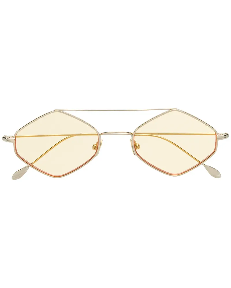 Spektre Sonnenbrille mit Doppelsteg - Gold Gold