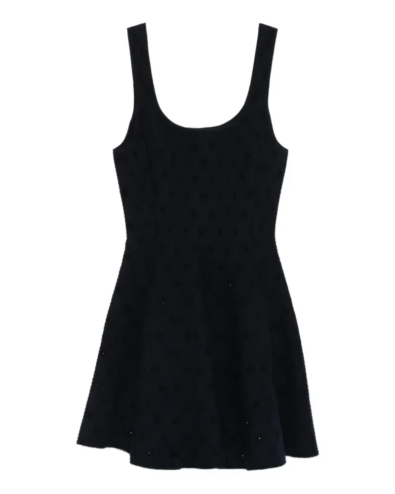 Maje Minikleid mit Knöpfen - Blau Blau