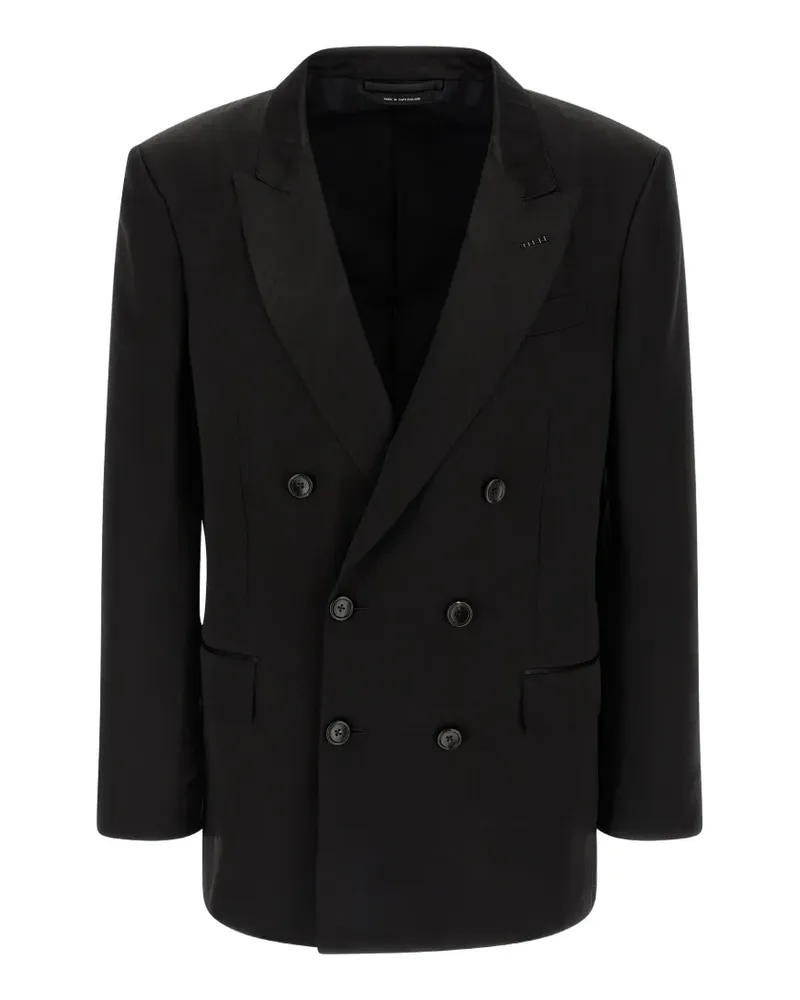 Tom Ford double-breasted blazer - Schwarz Schwarz