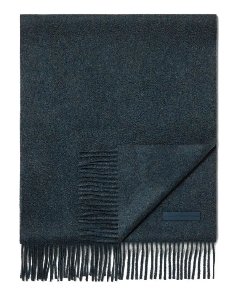 Ermenegildo Zegna Kaschmirschal mit Fransen - 823 GREEN 823