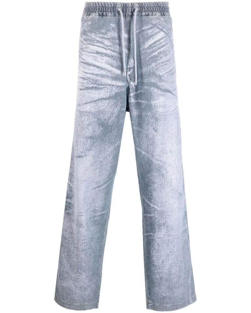 Diesel D-Martia Jeans mit Kordelzug - Blau Blau