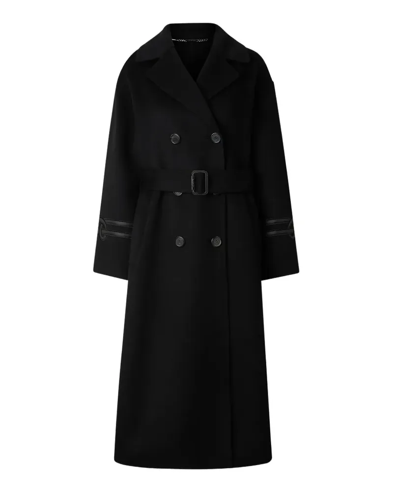 Bogner Doppelreihiger Terese Mantel - Schwarz Schwarz