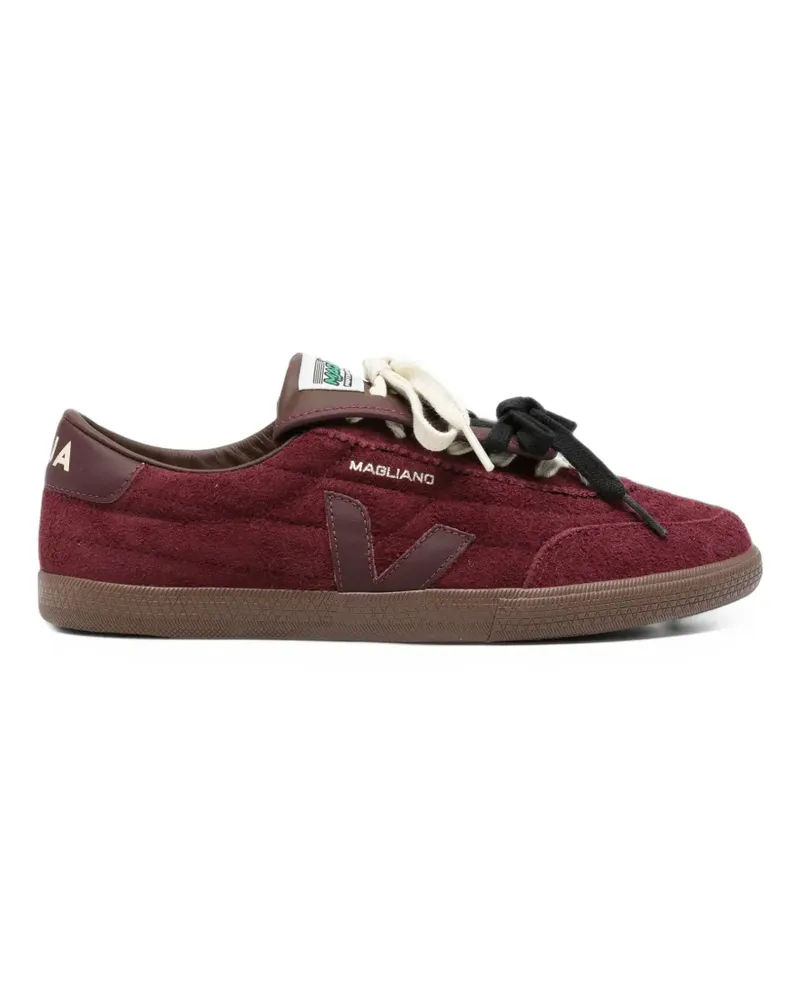 VEJA x Magliano Sneakers mit Logo-Patch - Rot Rot
