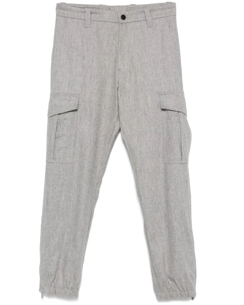 Eleventy Cargohose mit Tapered-Bein - Grau Grau